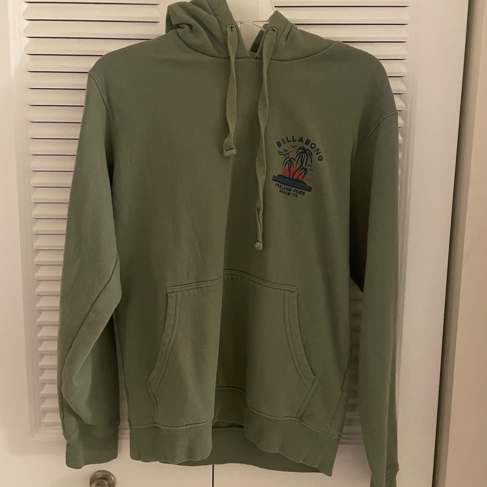 Olive green Billabong Hoodie